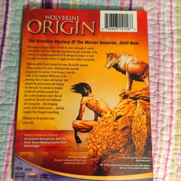 DVD Marvel Knights: Wolverine - Origin 2013 Factory Sealed - Picture 2 of 3